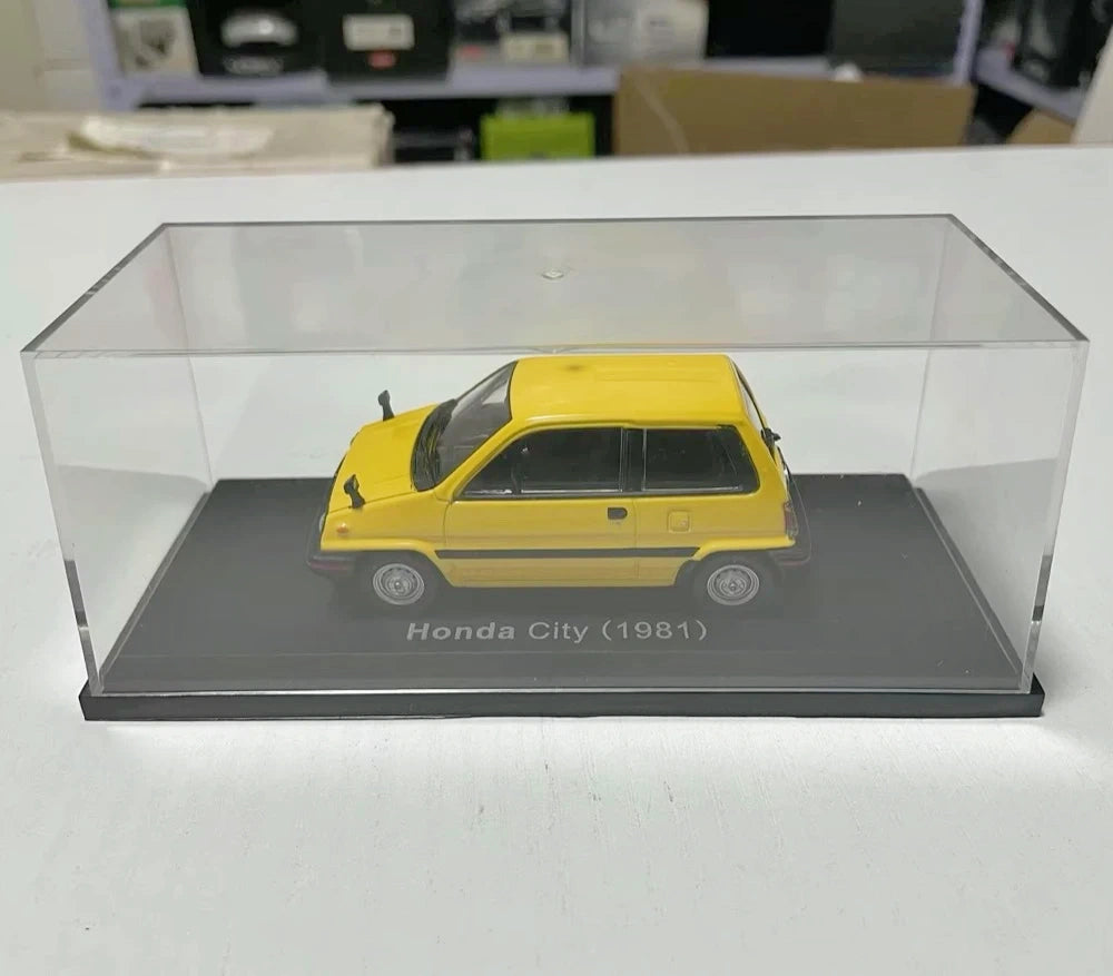 [Norev] 1:43 Honda 1981 City giallo modellino di auto Die-Cast