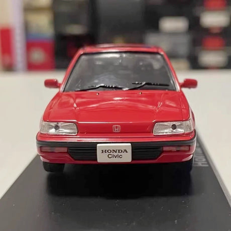 [Norev] 1:43 Honda 1987 Civic EF Red Model Car Die-Cast