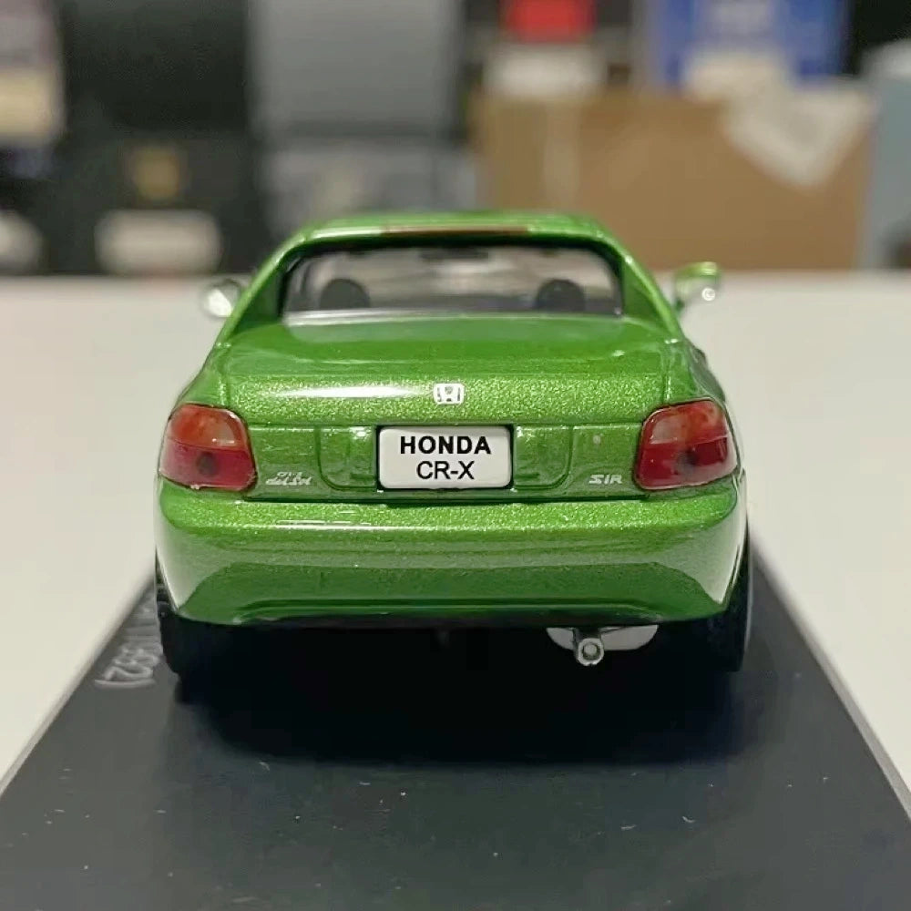 [Norev] 1:43 Honda 1992 CR-X EG2 Delsol Green Model Car Die-Cast