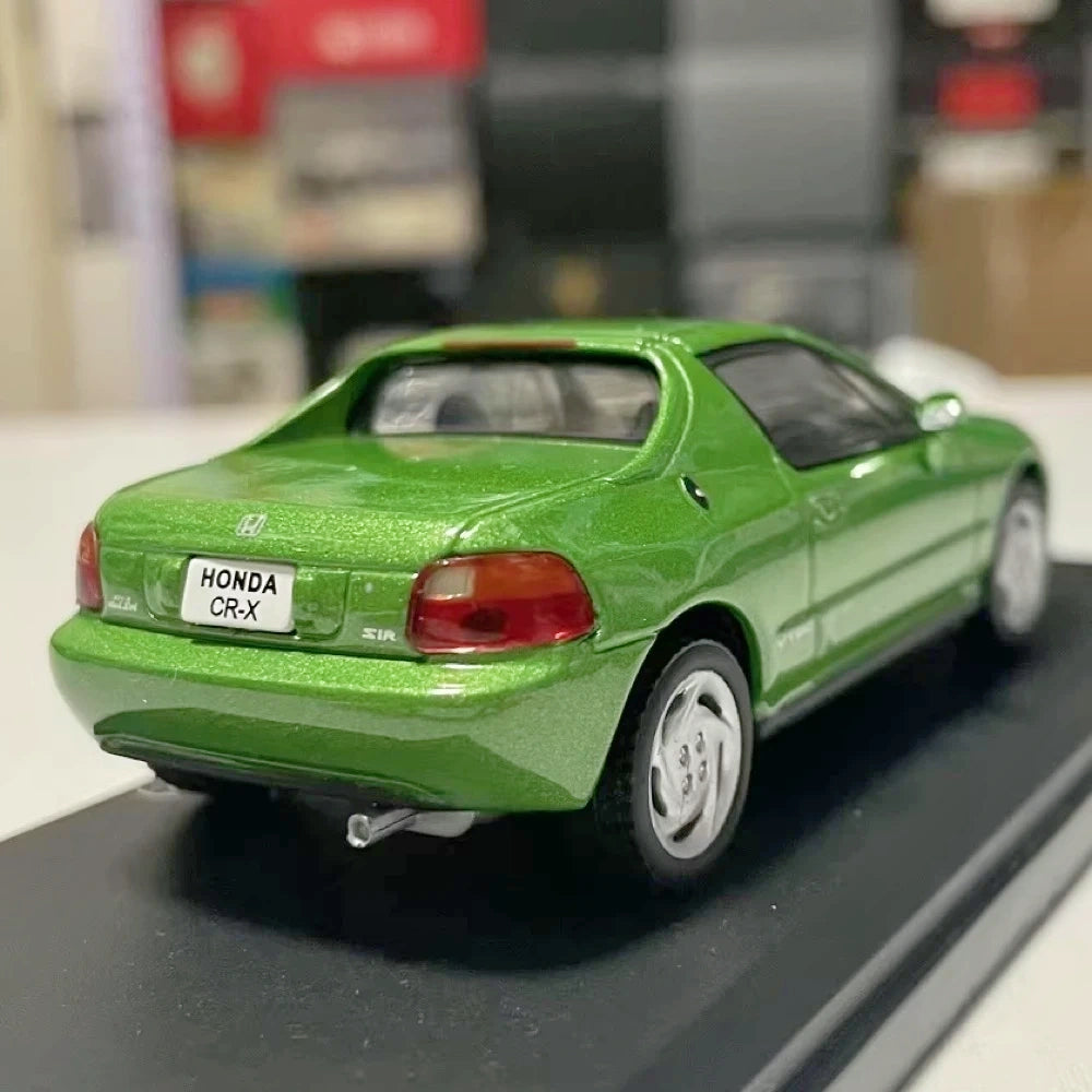 [Norev] 1:43 Honda 1992 CR-X EG2 Delsol Green Model Car Die-Cast