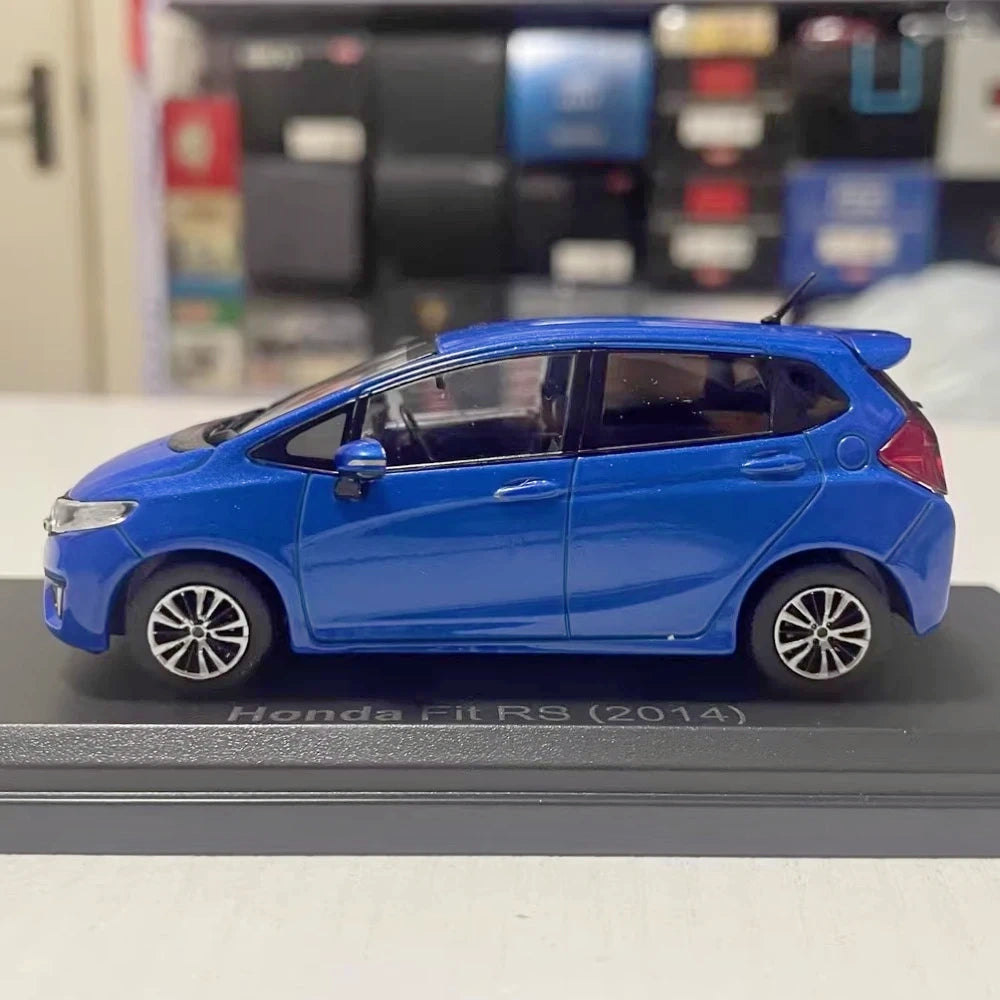 [Norev] 1:43 Honda 2014 Fit RS GK5 Blue Model Car Die-Cast