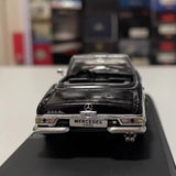 [Norev] 1:43 Mercedes-Benz 1963 230SL W113 Black Model Car Die-Cast