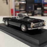 [Norev] 1:43 Mercedes-Benz 1963 230SL W113 Black Model Car Die-Cast