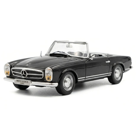[Norev] 1:43 Mercedes-Benz 1963 230SL W113 Black Model Car Die-Cast