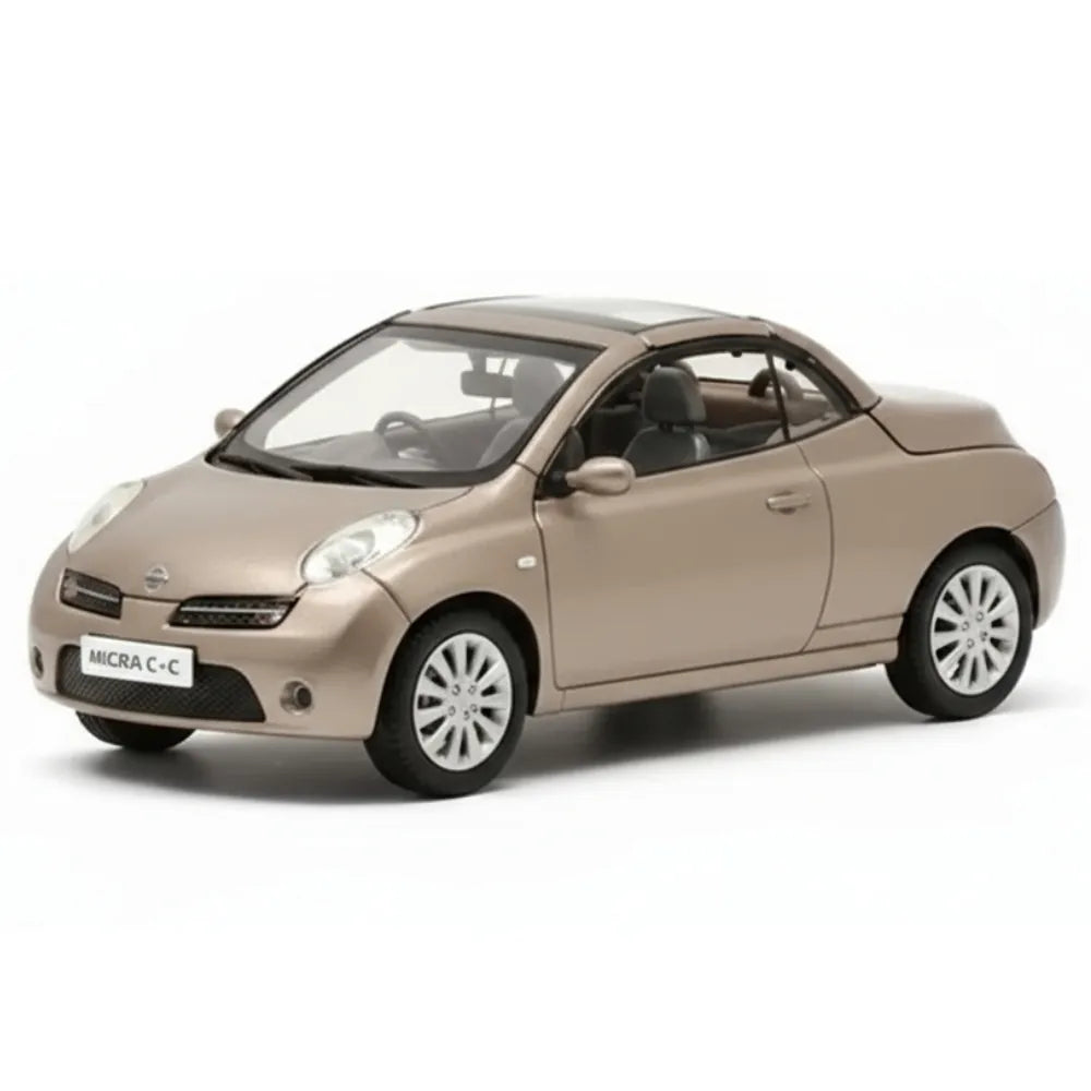[Norev] 1:43 Nissan 2007 Micra C+C Brown Die-Cast