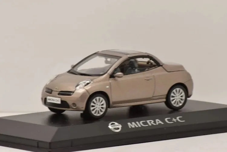 [Norev] 1:43 Nissan 2007 Micra C+C Brown Die-Cast