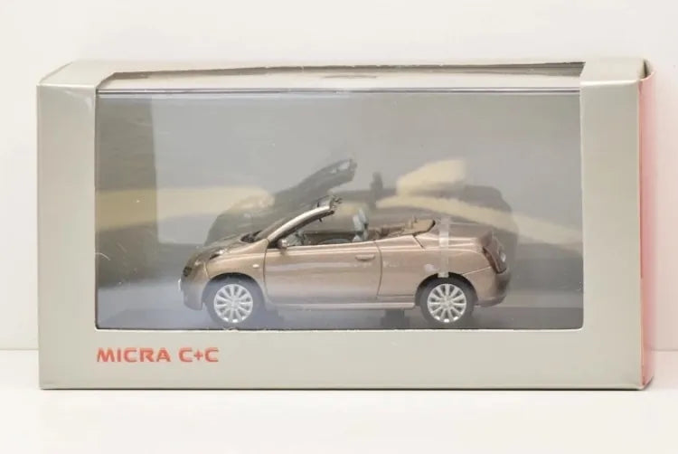 [Norev] 1:43 Nissan 2007 Micra C+C Brown Die-Cast