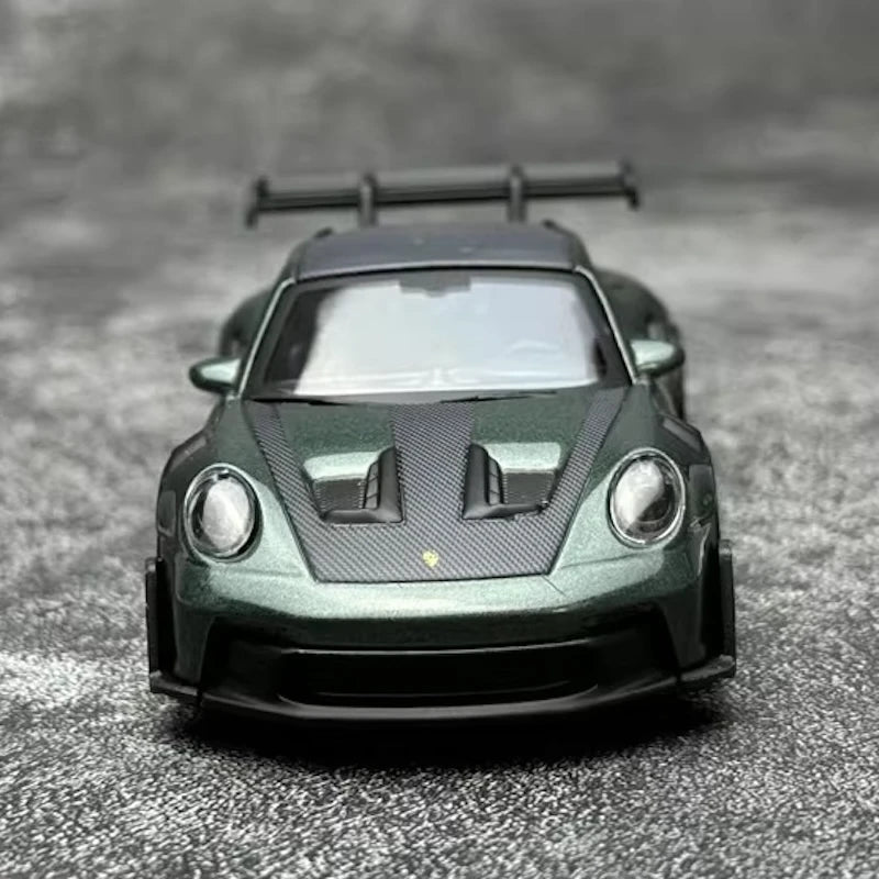 [Norev] 1:43 Porsche 2023 911 992 GT3 RS グリーン モデルカー Die-Cast