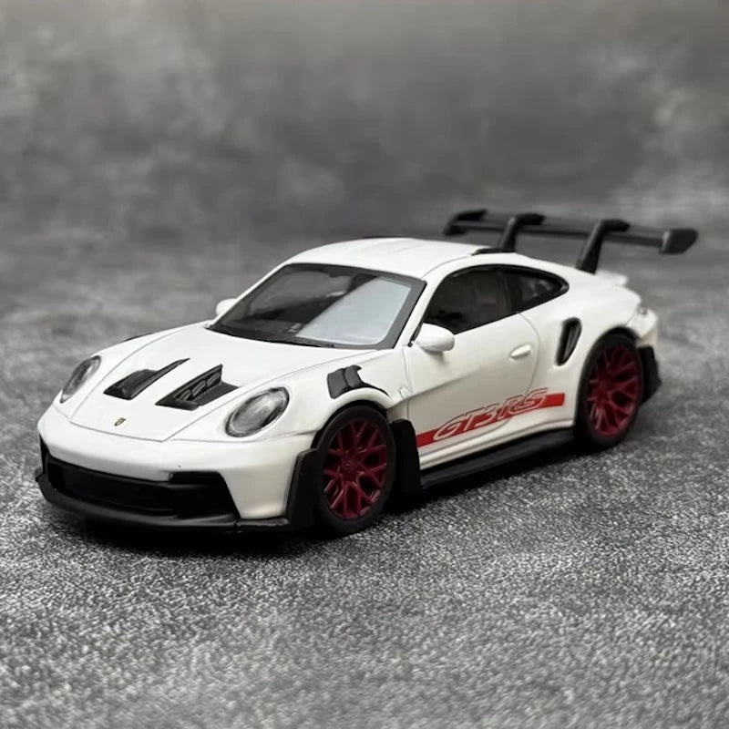 [Norev] 1:43 Porsche 2023 911 992 GT3 RS White Model Car Die-Cast
