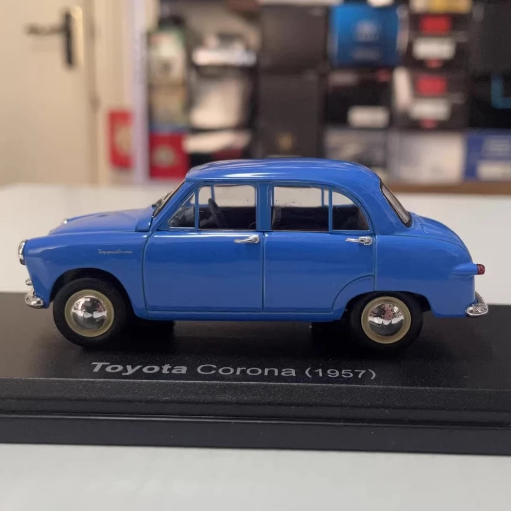 [Norev] 1:43 Toyota 1957 Corona ST10 blu modellino di auto Die-Cast