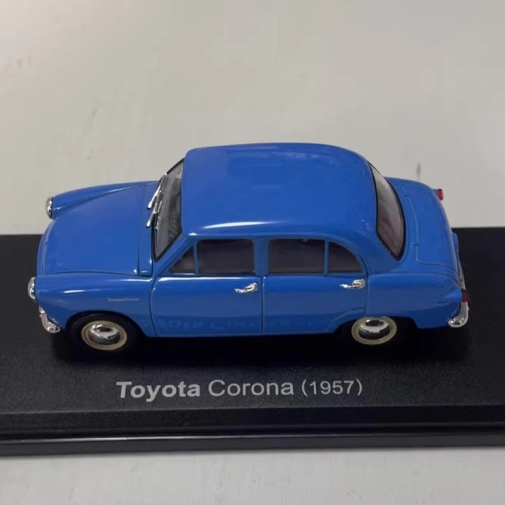 [Norev] 1:43 Toyota 1957 Corona ST10 blu modellino di auto Die-Cast