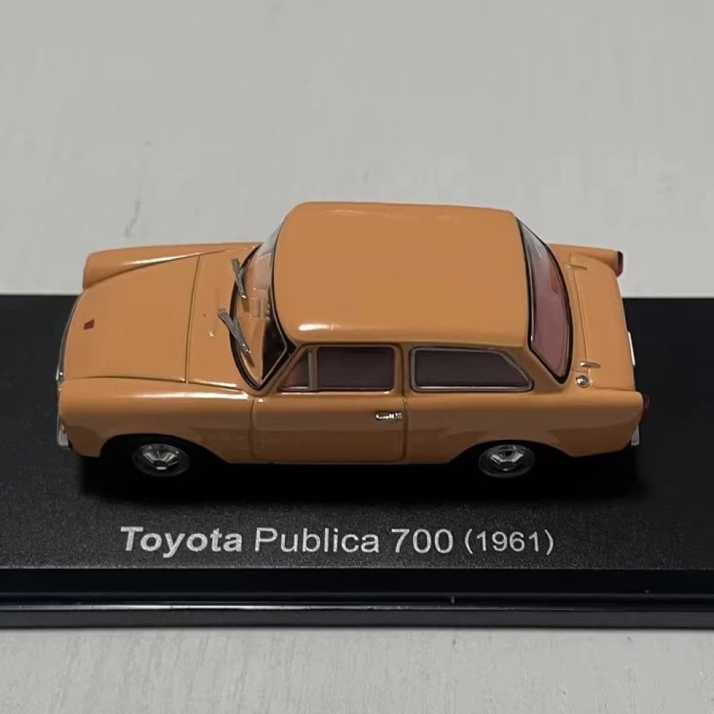 [Norev] 1:43 Toyota 1961 Publica 700 arancione modellino di auto Die-Cast
