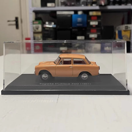 [Norev] 1:43 Toyota 1961 Publica 700 Orange Model Car Die-Cast