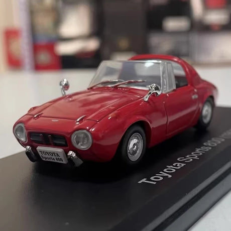 [Norev] 1:43 Toyota 1965 Sports 800 UP15 Red Model Car Die-Cast