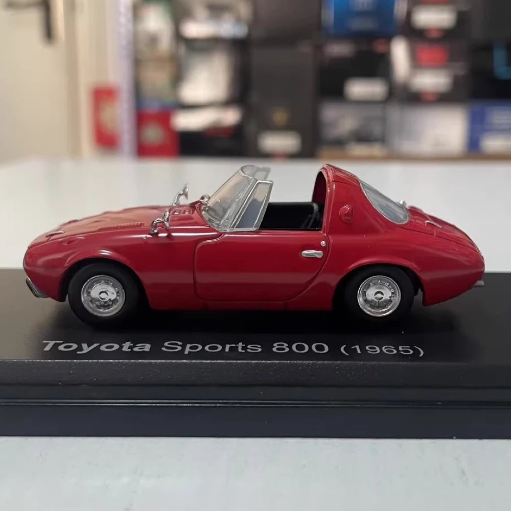 [Norev] 1:43 Toyota 1965 sportiva 800 UP15 rosso modellino di auto Die-Cast