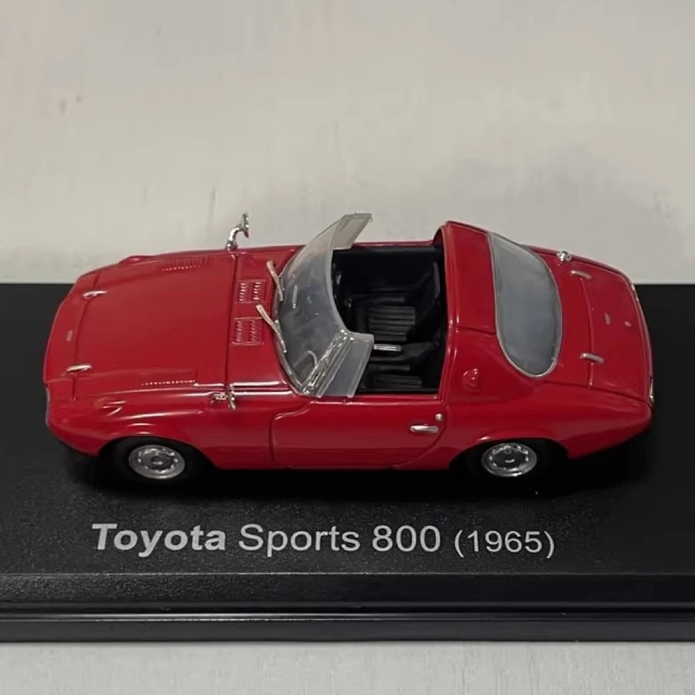 [Norev] 1:43 Toyota 1965 sportiva 800 UP15 rosso modellino di auto Die-Cast
