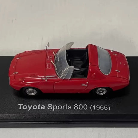 [Norev] 1:43 Toyota 1965 Sports 800 UP15 Red Model Car Die-Cast