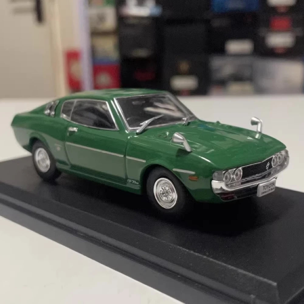 [Norev] 1:43 Toyota 1973 Celica Liftback RA25 verde modellino di auto Die-Cast