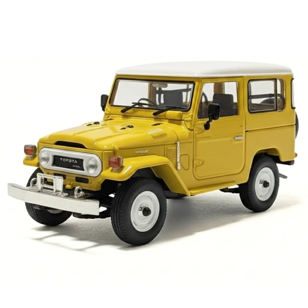 [Norev] 1:43 Toyota 1974 Land Cruiser FJ40 Yellow Model Car Die-Cast