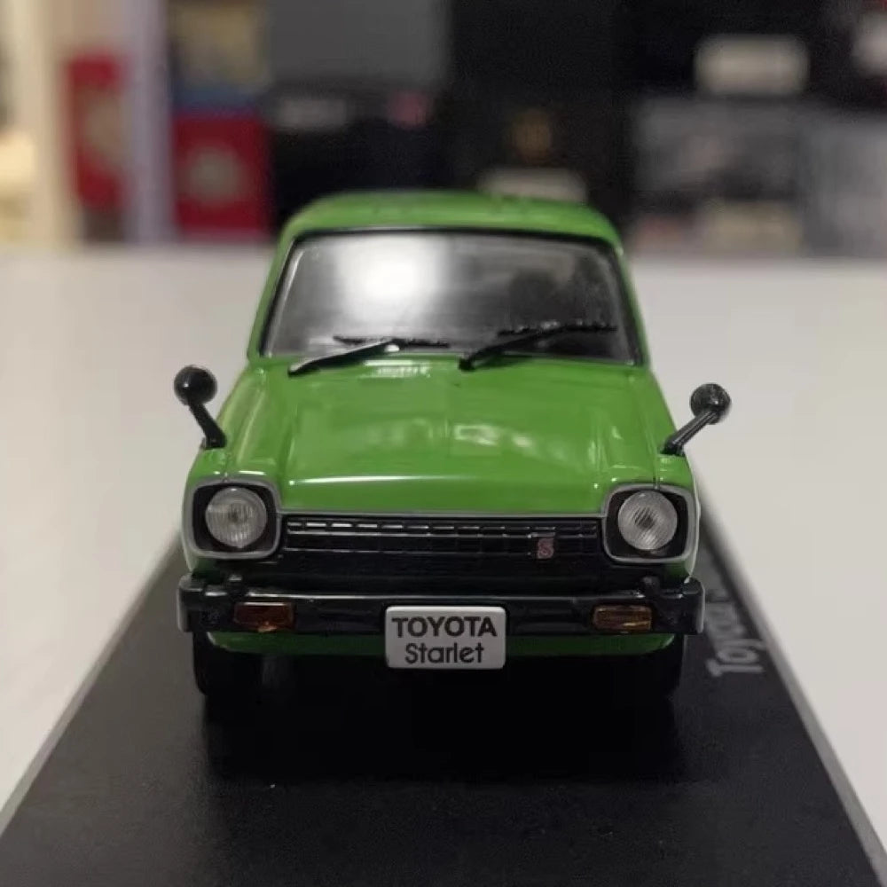 [Norev] 1:43 Toyota 1978 Starlet P60 Green Model Car Die-Cast