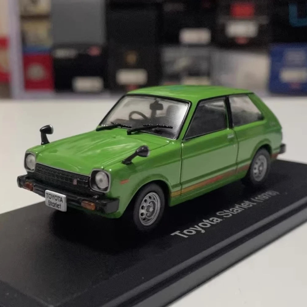 [Norev] 1:43 Toyota 1978 Starlet P60 Green Model Car Die-Cast