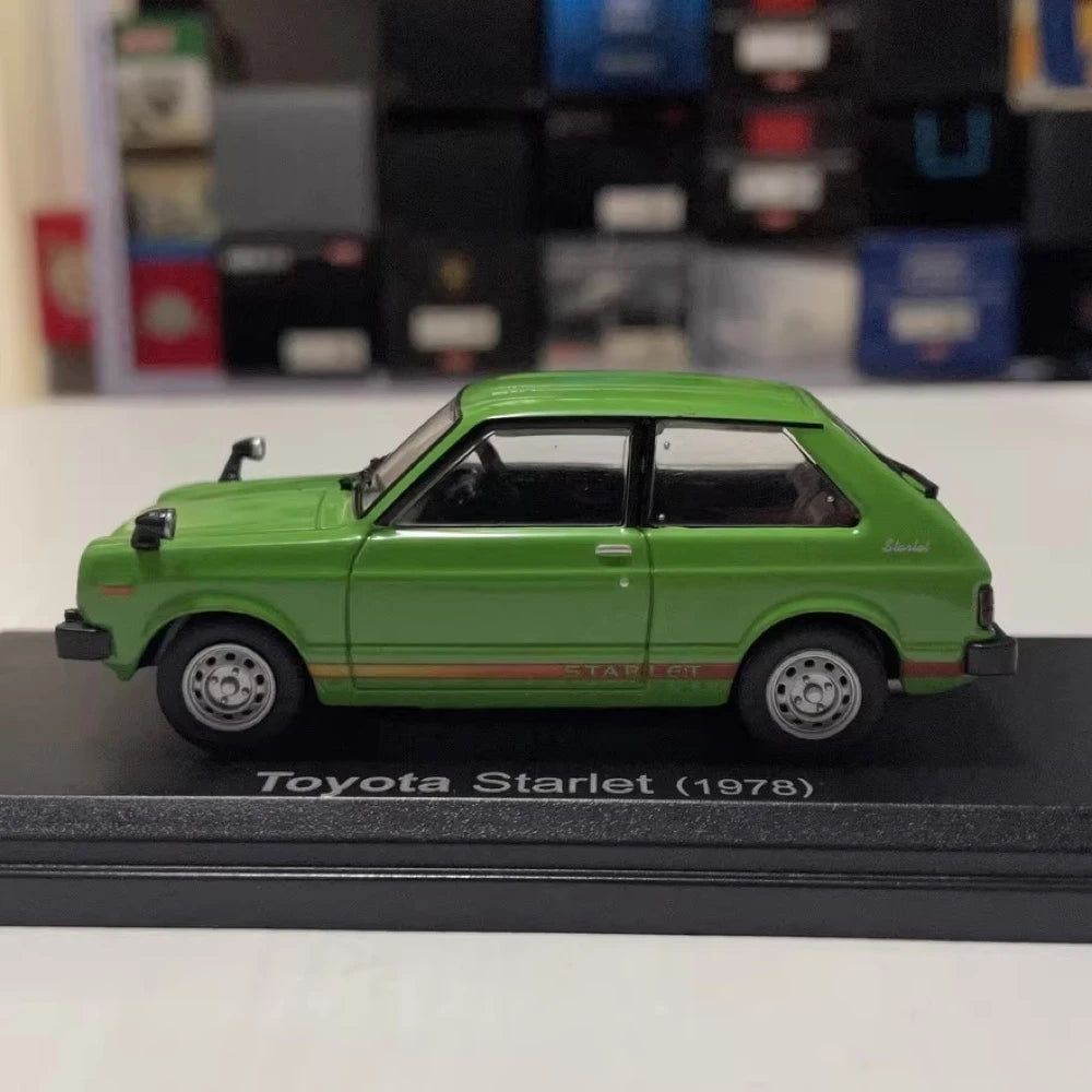 [Norev] 1:43 Toyota 1978 Starlet P60 Green Model Car Die-Cast