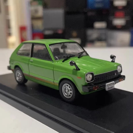 [Norev] 1:43 Toyota 1978 Starlet P60 Green Model Car Die-Cast