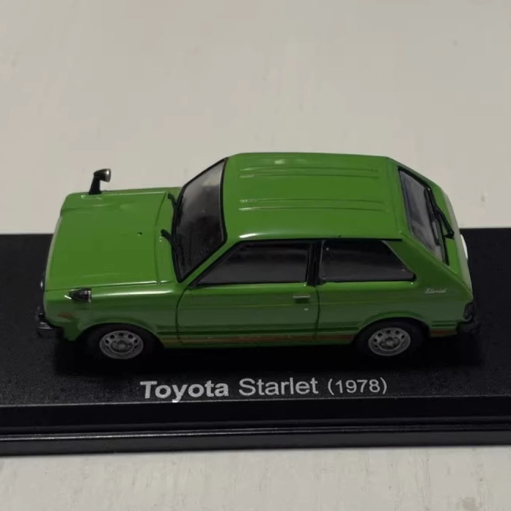 [Norev] 1:43 Toyota 1978 Starlet P60 Green Model Car Die-Cast
