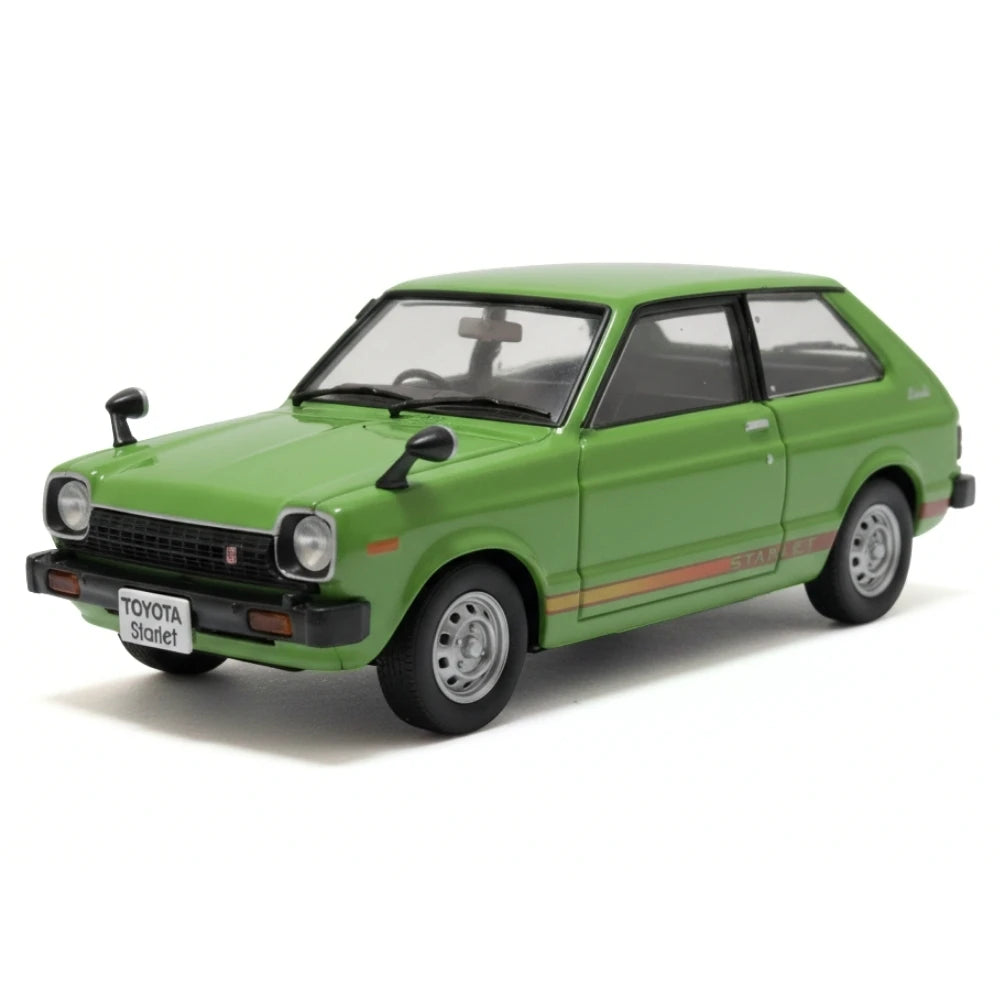 [Norev] 1:43 Toyota 1978 Starlet P60 Green Model Car Die-Cast