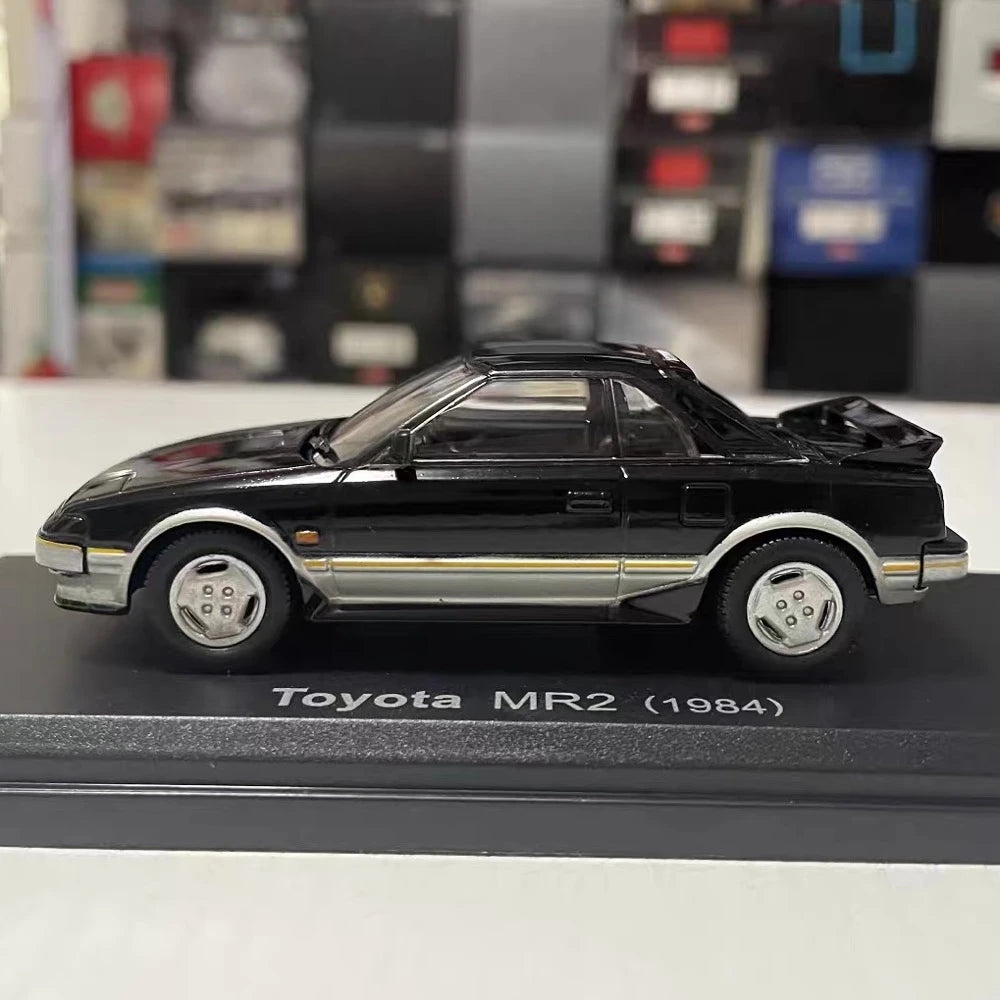 [Norev] 1:43 Toyota 1984 MR2 AW11 nero modellino di auto Die-Cast