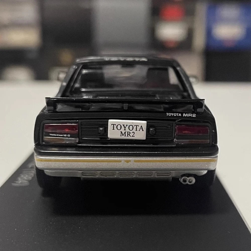 [Norev] 1:43 Toyota 1984 MR2 AW11 Black Model Car Die-Cast
