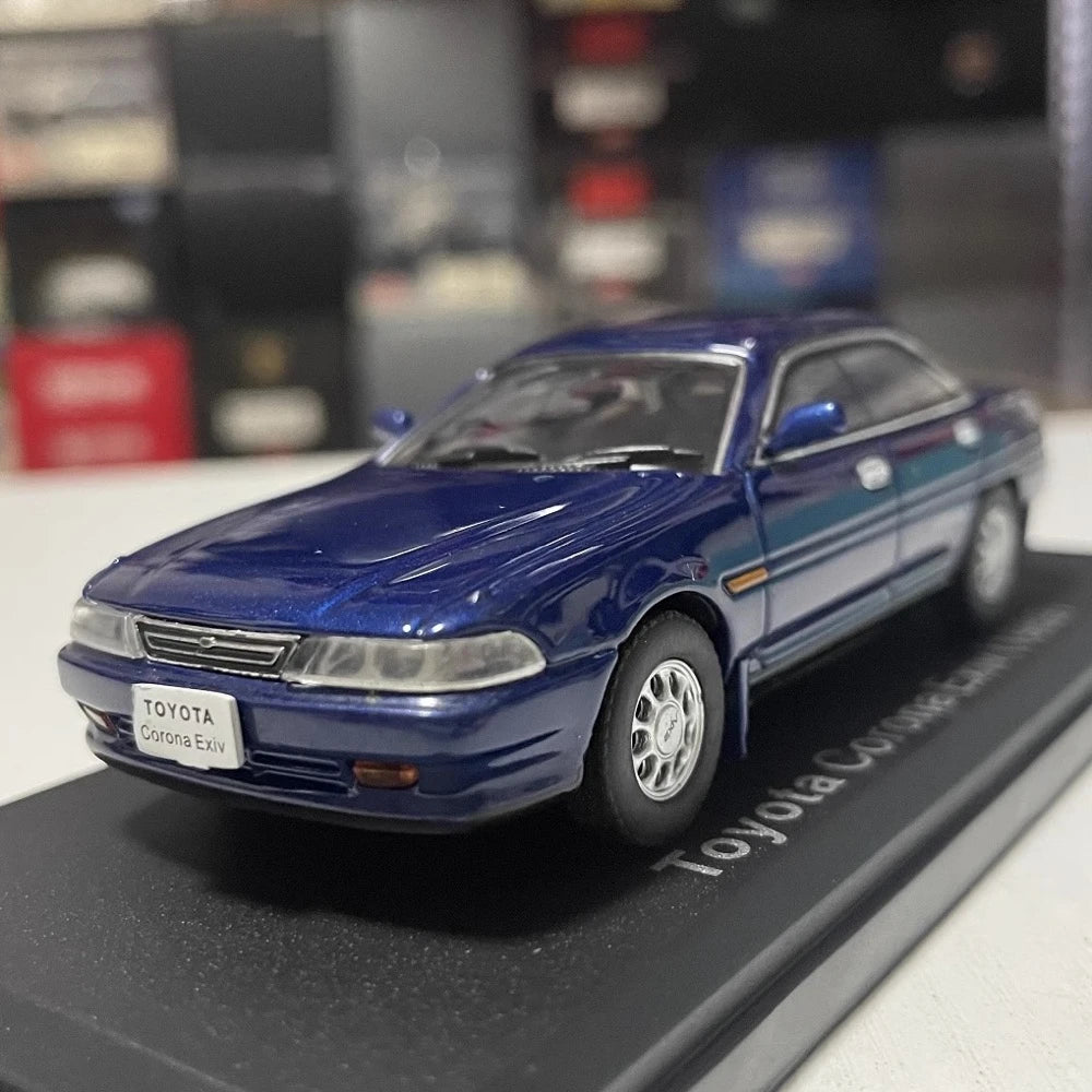 [Norev] 1:43 Toyota 1989 Corona Exiv T180 Blue Model Car Die-Cast