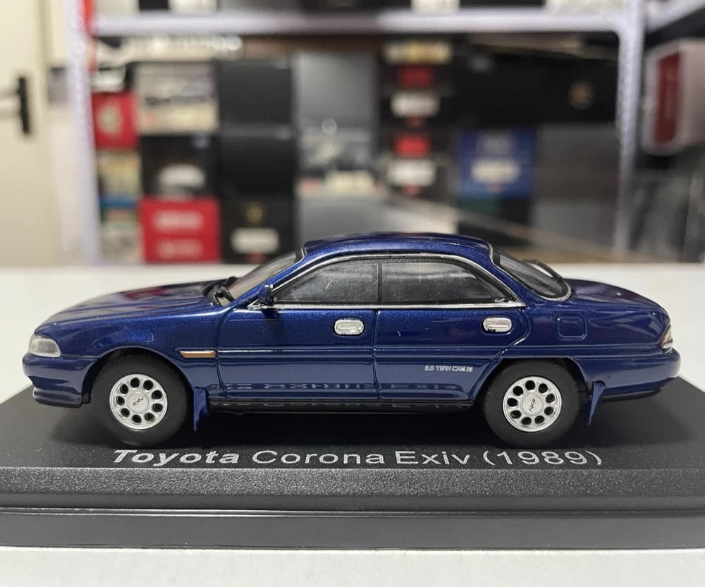 [Norev] 1:43 Toyota 1989 Corona Exiv T180 Blue Model Car Die-Cast