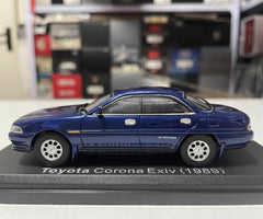 [Norev] 1:43 Toyota 1989 Corona Exiv T180 Blue Model Car Die-Cast