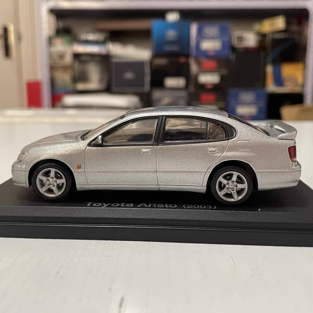 [Norev] 1:43 Toyota 2001 Aristo JZS160 Silver Model Car Die-Cast
