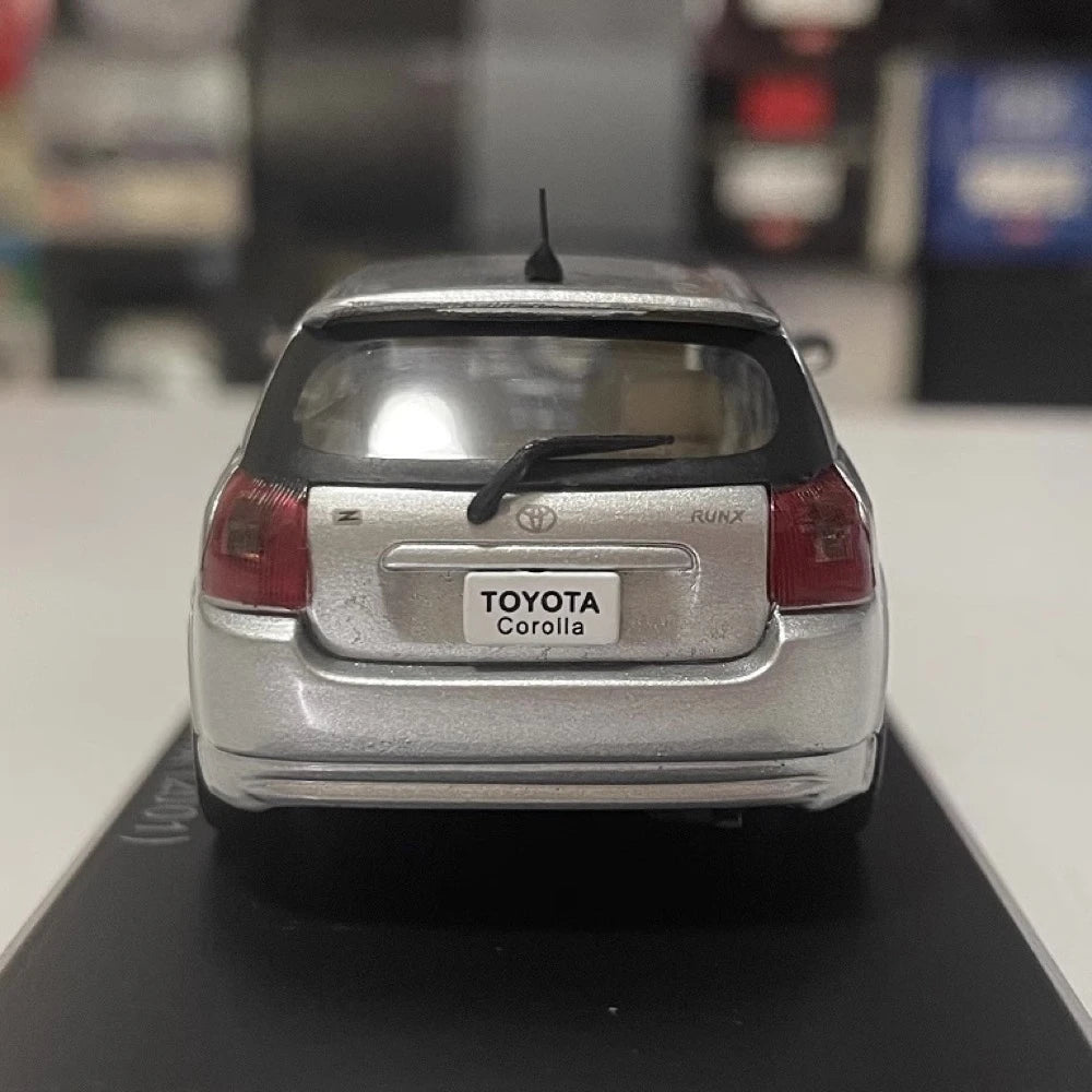 [Norev] 1:43 Toyota 2001 Corolla Runx E120 Silver Model Car Die-Cast