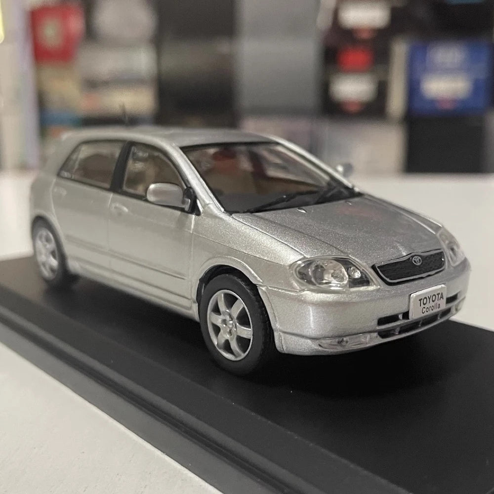 [Norev] 1:43 Toyota 2001 Corolla Runx E120 Silver Model Car Die-Cast