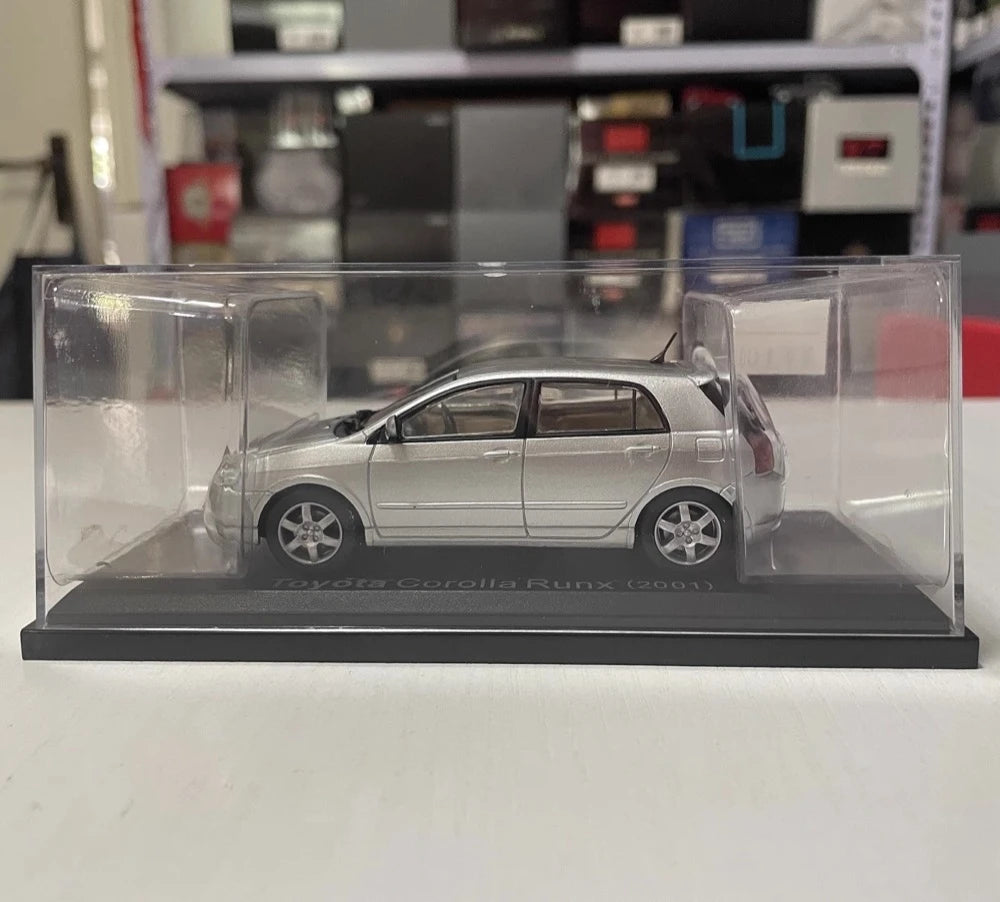 [Norev] 1:43 Toyota 2001 Corolla Runx E120 Silver Model Car Die-Cast