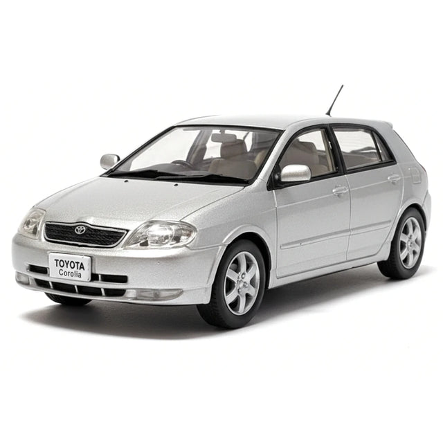 [Norev] 1:43 Toyota 2001 Corolla Runx E120 Silver Model Car Die-Cast