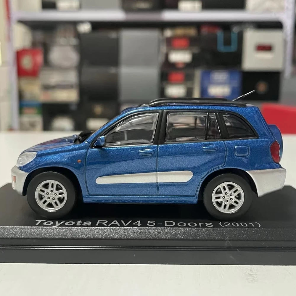 [Norev] 1:43 Toyota 2001 RAV4 Blue Model Car Die-Cast