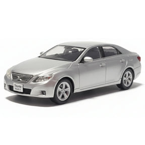 [Norev] 1:43 Toyota 2010 Reiz Mark X Silver Model Car Die-Cast