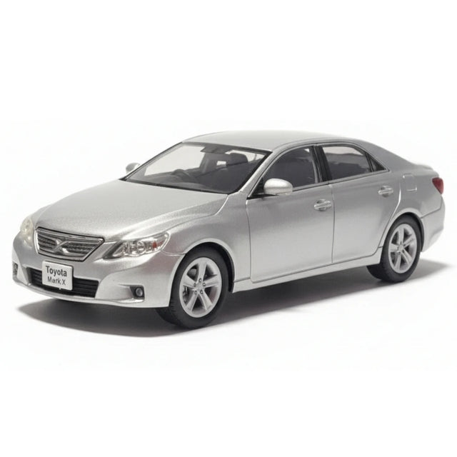 [Norev] 1:43 Toyota 2010 Reiz Mark X Silver Model Car Die-Cast