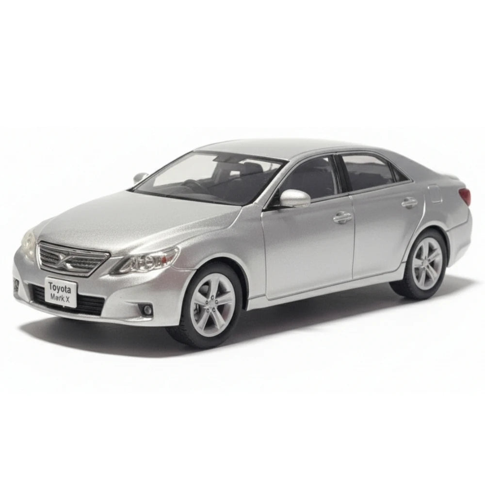 [Norev] 1:43 Toyota 2010 Reiz Mark X Silver Model Car Die-Cast