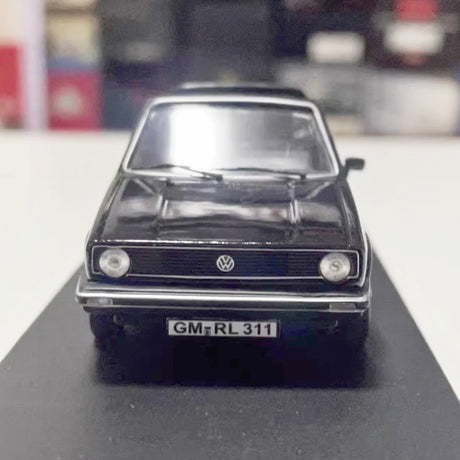 [Norev] 1:43 Volkswagen 1981 Golf Cabriolet ブラック モデルカー Die-Cast