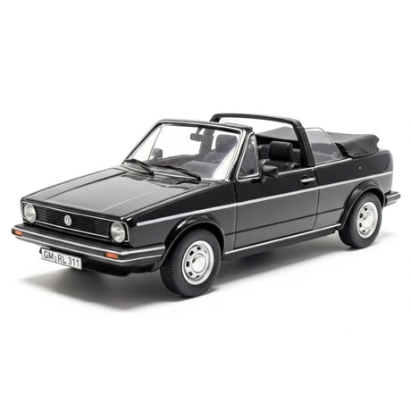 [Norev] 1:43 Volkswagen 1981 Golf Cabriolet ブラック モデルカー Die-Cast