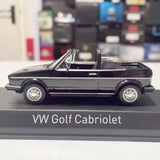 [Norev] 1:43 Volkswagen 1981 Golf Cabriolet ブラック モデルカー Die-Cast