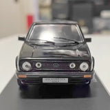 [Norev] 1:43 Volkswagen 1987 Golf nero modellino di auto Die-Cast