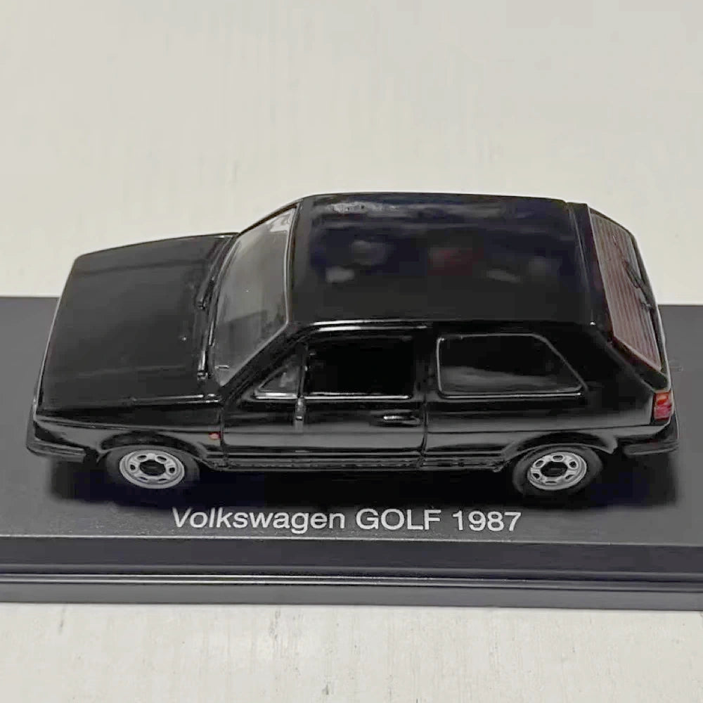 [Norev] 1:43 Volkswagen 1987 Golf Black Model Car Die-Cast