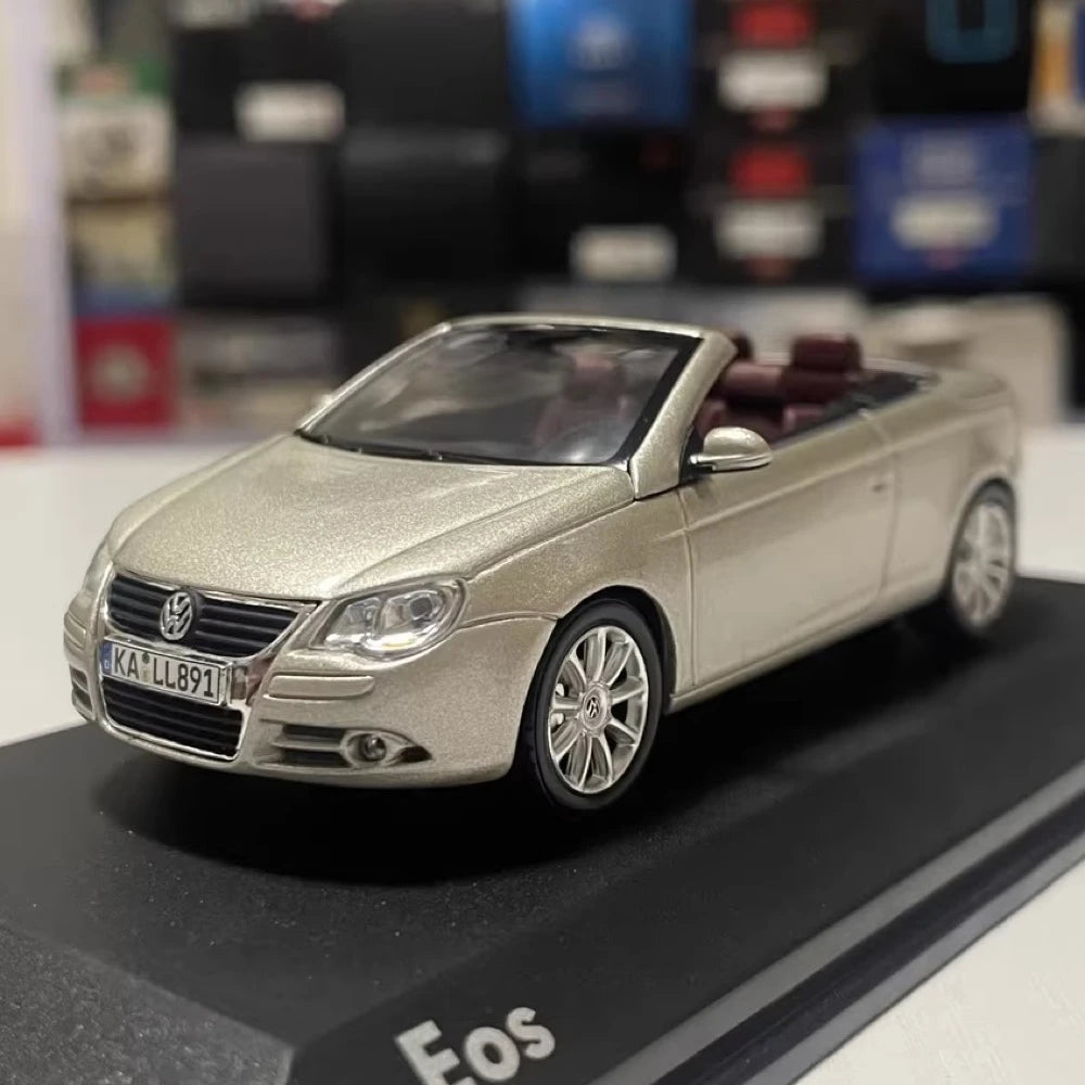 [Norev] 1:43 Volkswagen 2006 Eos Gold Model Car Die-Cast
