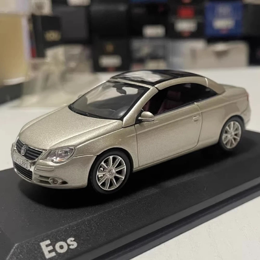 [Norev] 1:43 Volkswagen 2006 Eos Gold Model Car Die-Cast